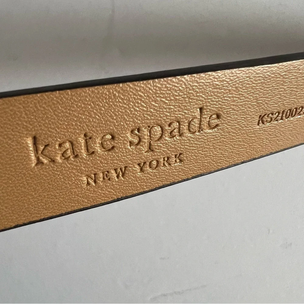 KATE SPADE BOW FRONT BELT PINK MEDIUM NWT